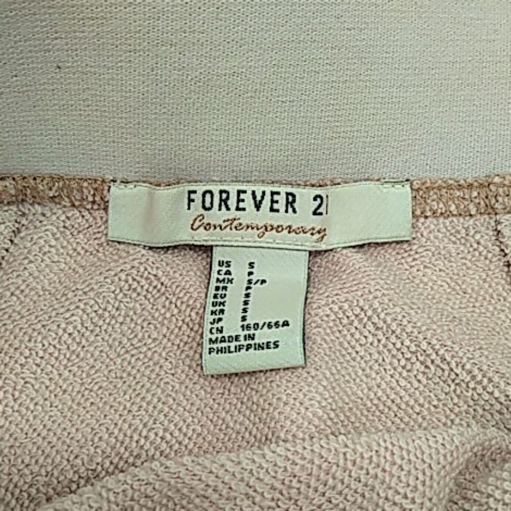 Forever 21 contemporary rose gold skirt S pink - Picture 7 of 9